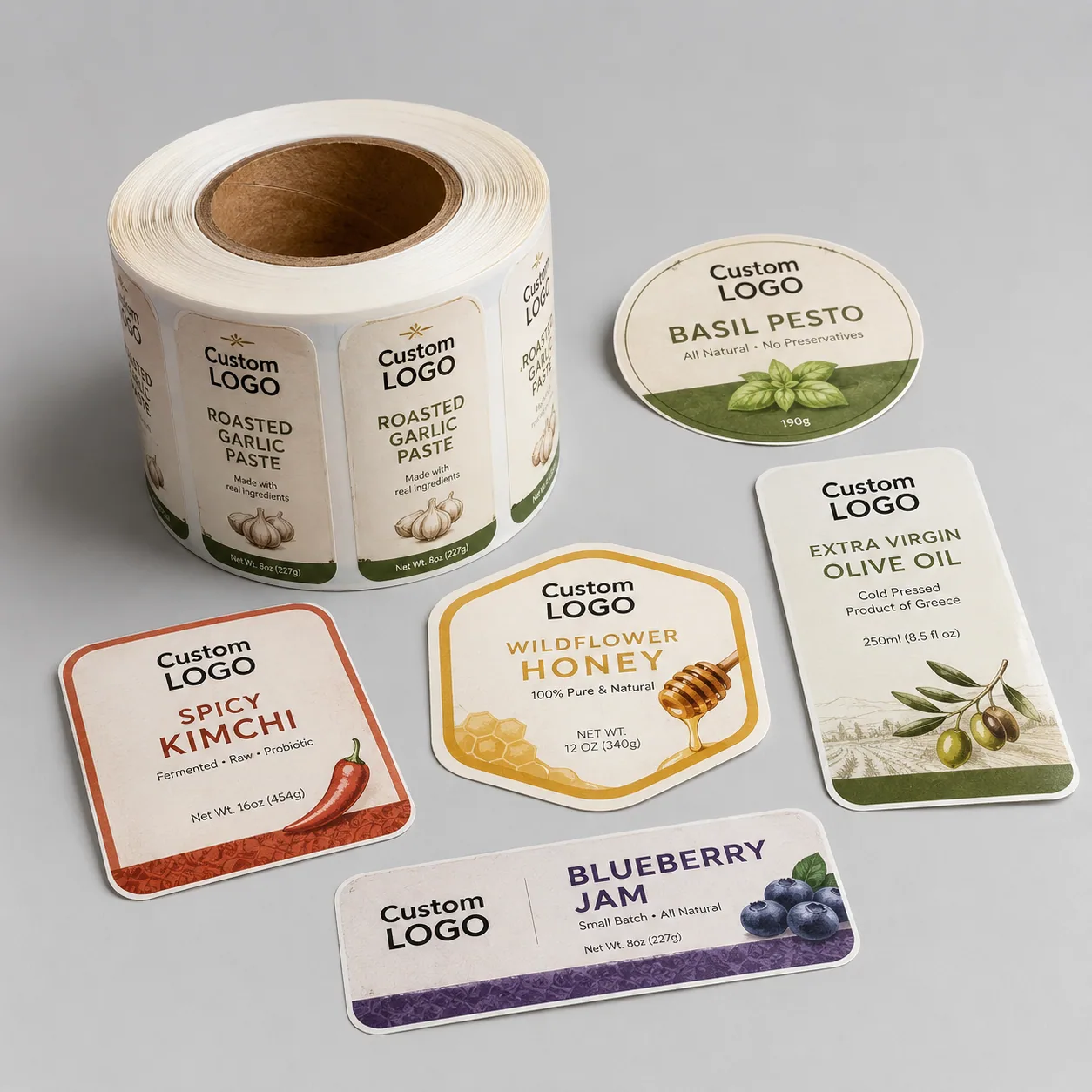 Waterproof Food Labels