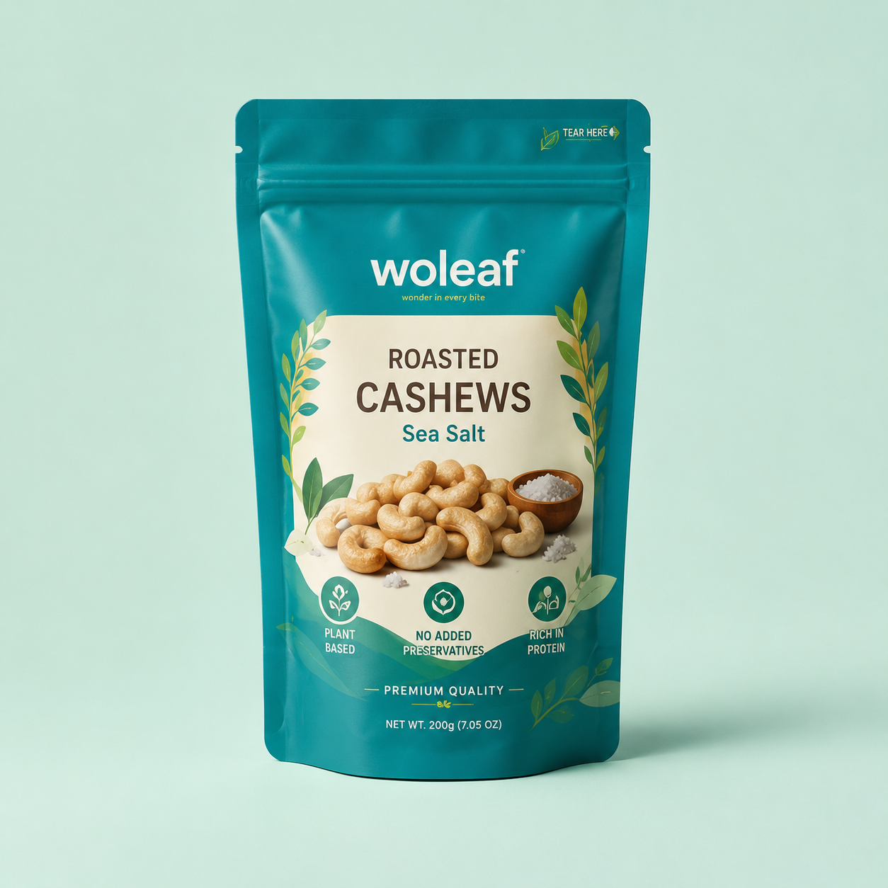 Stand up pouch packaging